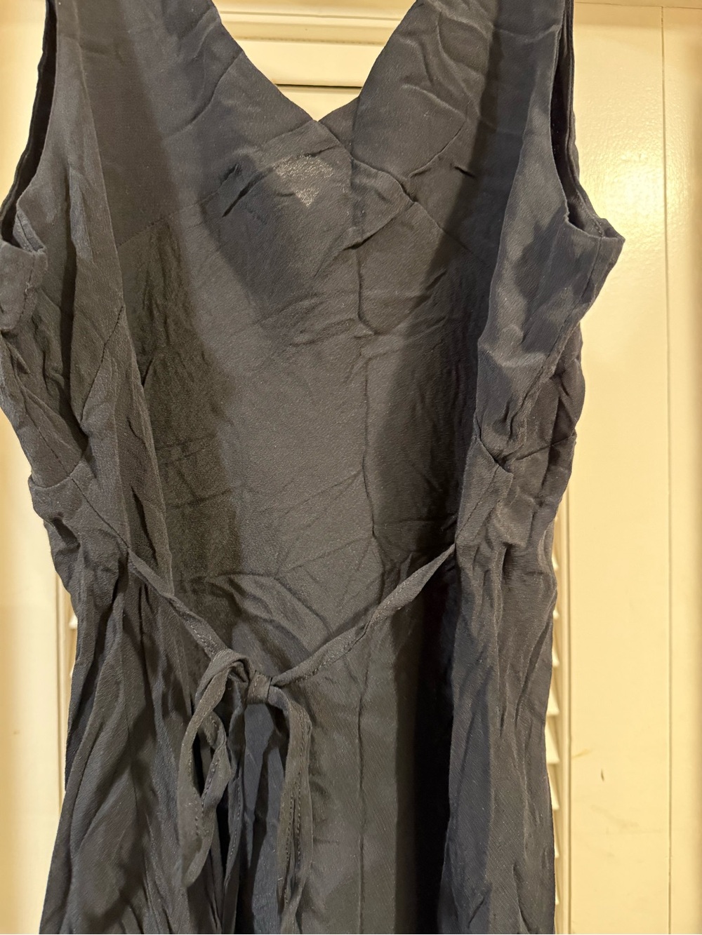 Wild Fable Black V-Neck Dress Size Large - Picture 4 of 7